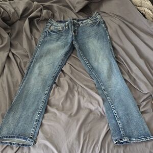 Vigoss Women's Blue Boot Cut Jeans